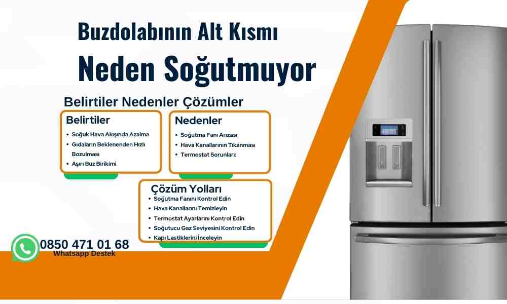 Bosch Buzdolabı Alt Kısmı Soğutmuyor