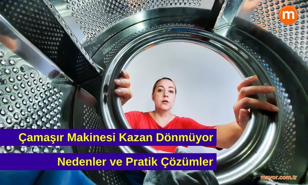 Bosch Çamaşır Makinesi Kazan Dönmüyor